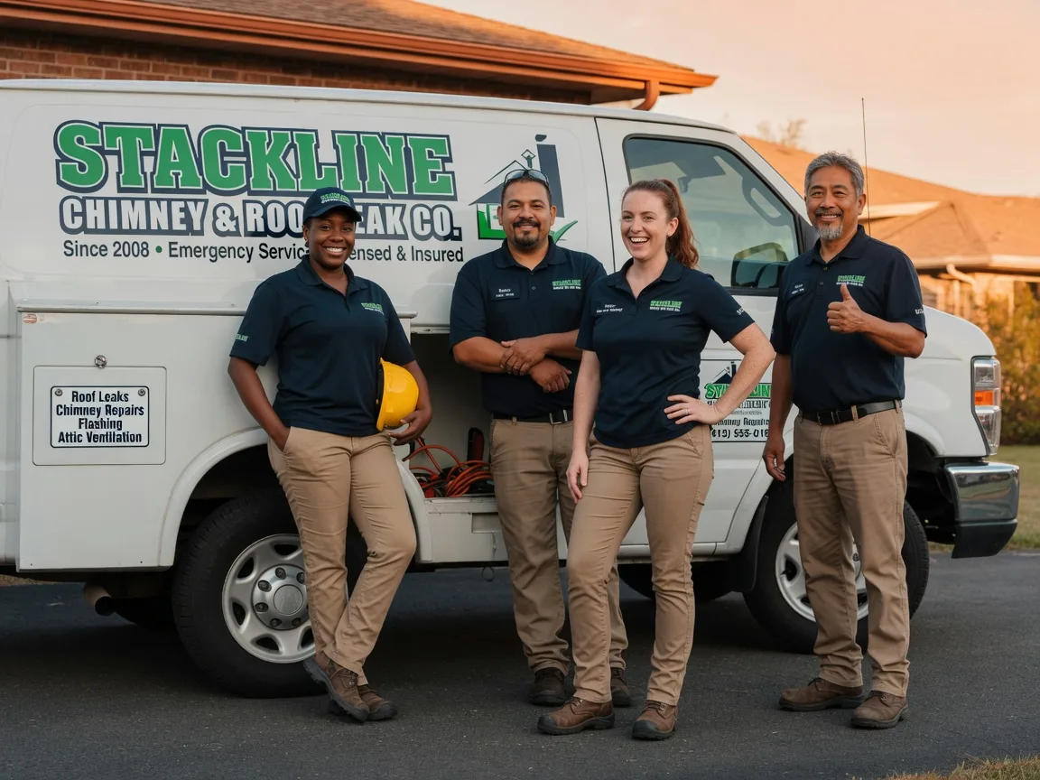 Chimney flashing repair company in Attica, OH